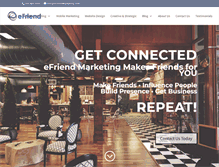 Tablet Screenshot of efriendmarketing.com